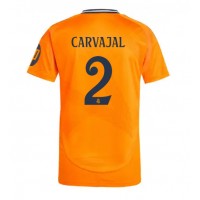 Real Madrid Daniel Carvajal #2 Vieraspaita 2024-25 Lyhythihainen